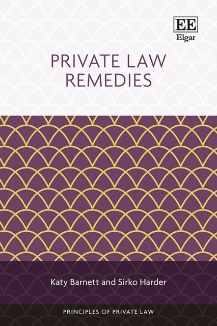 Sirko Harder, Katy Barnett - Private Law Remedies, E-bok