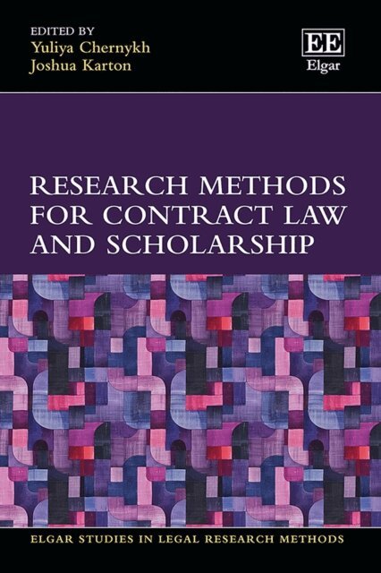 Joshua Karton, Yuliya Chernykh - Research Methods for Contract Law and Scholarship, E-bok