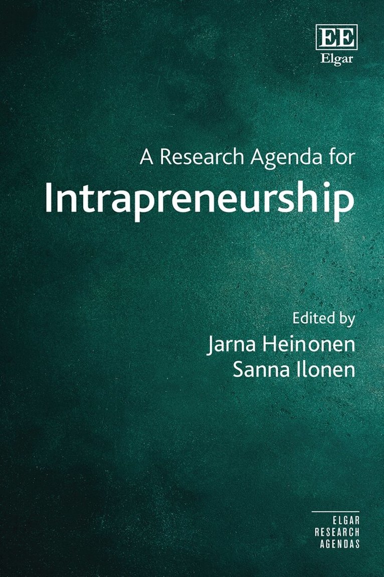 Jarna Heinonen, Sanna Ilonen - Research Agenda for Intrapreneurship, Inbunden. Tillgänglighet: Kommande