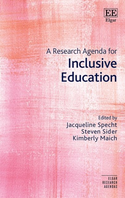 Kimberly Maich, Steve Sider, Jacqueline Specht - Research Agenda for Inclusive Education, E-bok