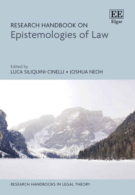 Joshua Neoh, Luca Siliquini-Cinelli - Research Handbook on Epistemologies of Law, E-bok