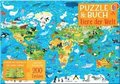 Puzzle & Buch: Tiere der Welt