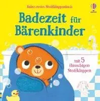 Babys erstes Stoffklappenbuch: Badezeit für Bärenkinder
