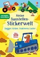 Jane Bingham, Hannah Watson - Meine Baustellen-Stickerwelt: Bagger, Kräne, Traktoren, Laster, Häftad. Tillgänglighet: Lägg i varukorg