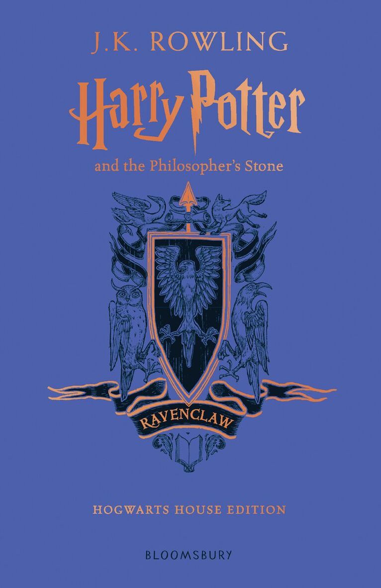 J.K. Rowling - Harry Potter and the Philosopher's Stone – Ravenclaw Hogwarts House Edition, Inbunden