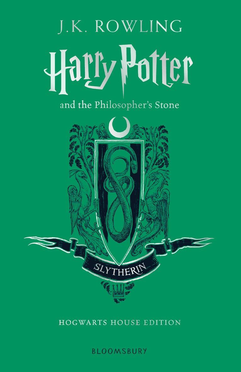 J.K. Rowling - Harry Potter and the Philosopher's Stone – Slytherin Hogwarts House Edition, Inbunden