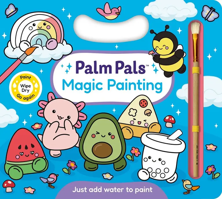 Macmillan Children's Books - Palm Pals Magic Painting, Kartonnage. Tillgänglighet: Kommande