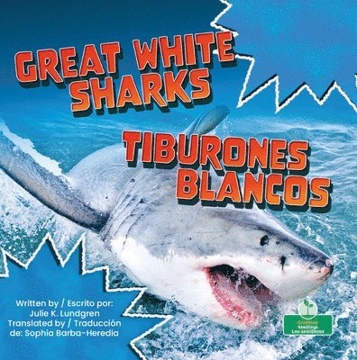 Julie K. Lundgren - Tiburones Blancos (Great White Sharks) Bilingual Eng/Spa, Inbunden. Tillgänglighet: Lägg i varukorg