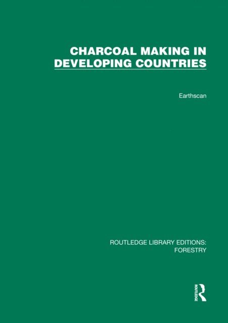 Gerald Foley - Charcoal Making in Developing Countries, E-bok