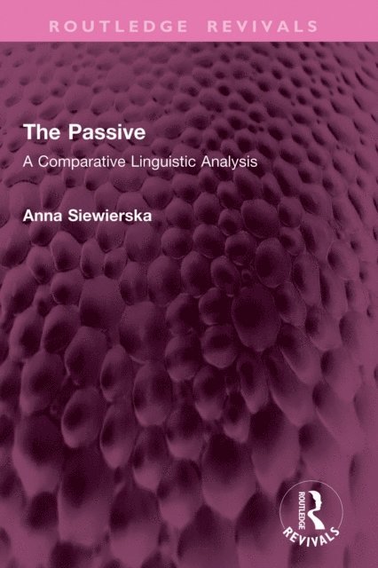 Anna Siewierska - Passive, E-bok