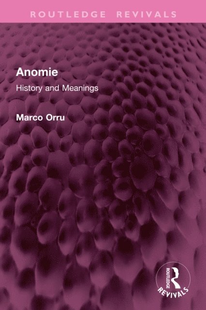 Marco Orru - Anomie, E-bok