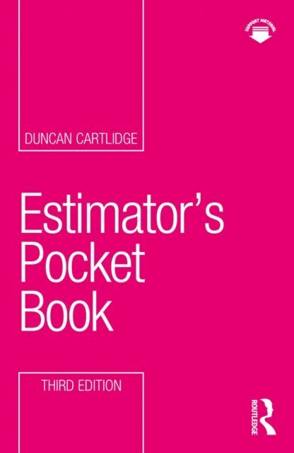 Duncan Cartlidge - Estimator's Pocket Book, E-bok