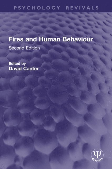 David Canter - Fires and Human Behaviour, E-bok