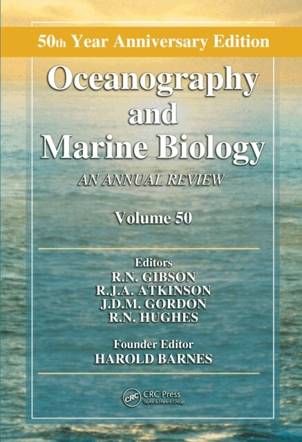 R. N. Hughes, J. D. M. Gordon, R. J. A. Atkinson, R. N. Gibson - Oceanography and Marine Biology, E-bok