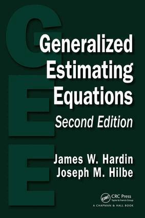 James W. Hardin, Joseph M. Hilbe - Generalized Estimating Equations, E-bok
