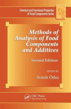Semih Otles - Methods of Analysis of Food Components and Additives, E-bok