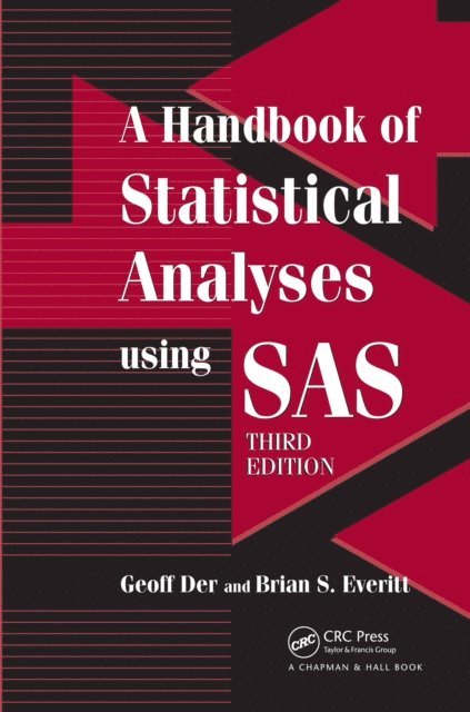 Geoff Der - Handbook of Statistical Analyses using SAS, E-bok
