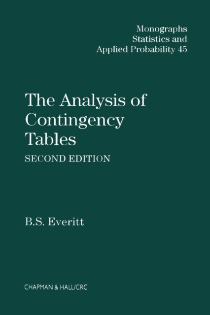 Brian S. Everitt - Analysis of Contingency Tables, E-bok
