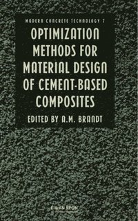 Optimization Methods for Material Design of Cement-based Composites