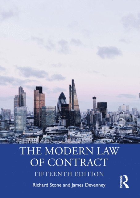 James Devenney, Richard Stone - Modern Law of Contract, E-bok