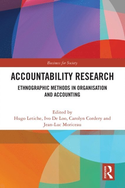 Jean-Luc Moriceau, Carolyn Cordery, Ivo De Loo, Hugo Letiche - Accountability Research, E-bok
