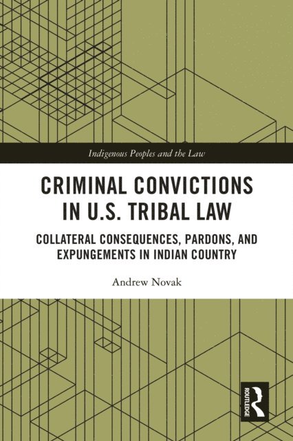 Andrew Novak - Criminal Convictions in U.S. Tribal Law, E-bok