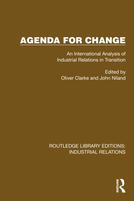 John Niland, Oliver Clarke - Agenda for Change, E-bok