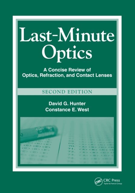 Constance E. West, David G. Hunter - Last-Minute Optics, E-bok