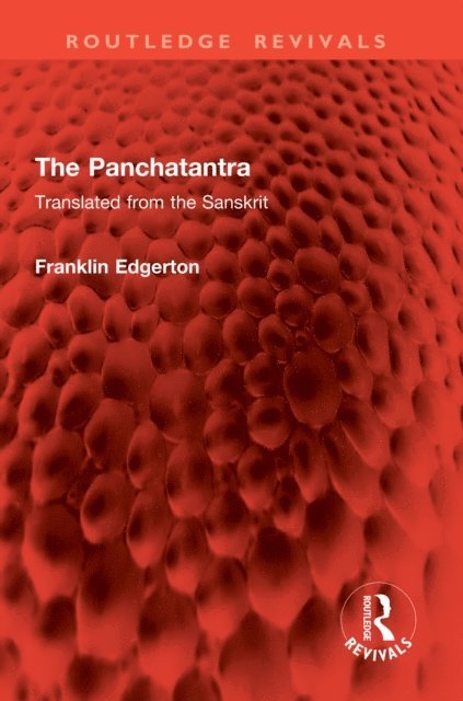 Franklin Edgerton - Panchatantra, E-bok