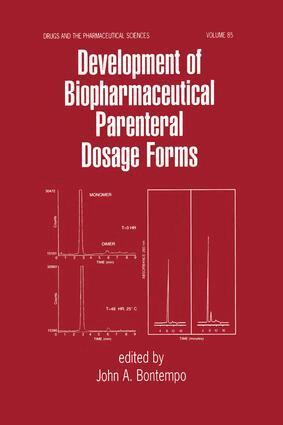 Cosimo Prantera, Burton I. Korelitz - Development of Biopharmaceutical Parenteral Dosage Forms, E-bok