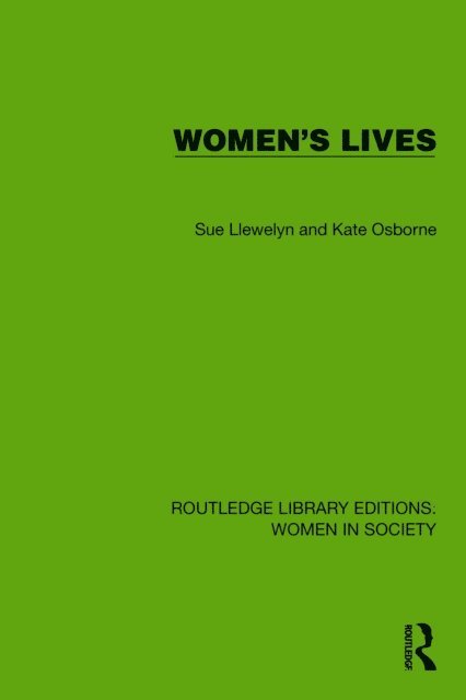 Kate Osborne, Sue Llewelyn - Women's Lives, E-bok