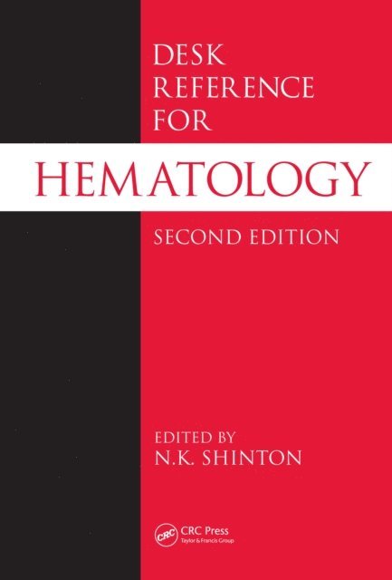 N.K. Shinton - Desk Reference for Hematology, E-bok