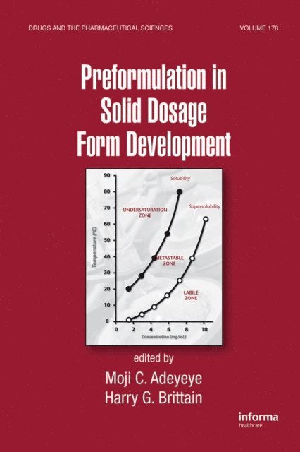 Harry G. Brittain, Moji Christianah Adeyeye - Preformulation in Solid Dosage Form Development, E-bok