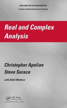 Christopher Apelian, Steve Surace - Real and Complex Analysis, E-bok