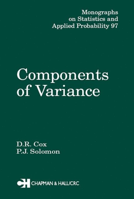 P.J. Solomon, D.R. Cox - Components of Variance, E-bok