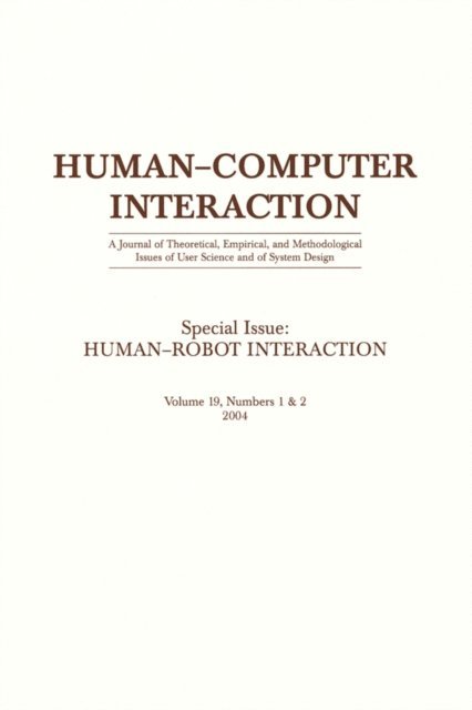Pamela Hinds, Sara Kiesler - Human-robot Interaction, E-bok