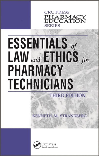 Kenneth M. Strandberg - Essentials of Law and Ethics for Pharmacy Technicians, E-bok