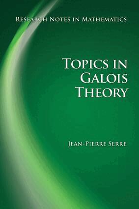 Jean-Pierre Serre - Topics in Galois Theory, E-bok