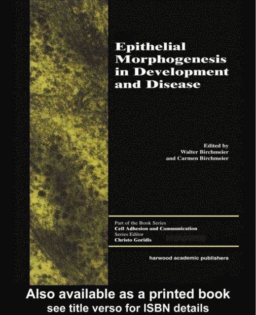 Walter Birchmeier - Epithelial Morphogenesis in Development and Disease, E-bok