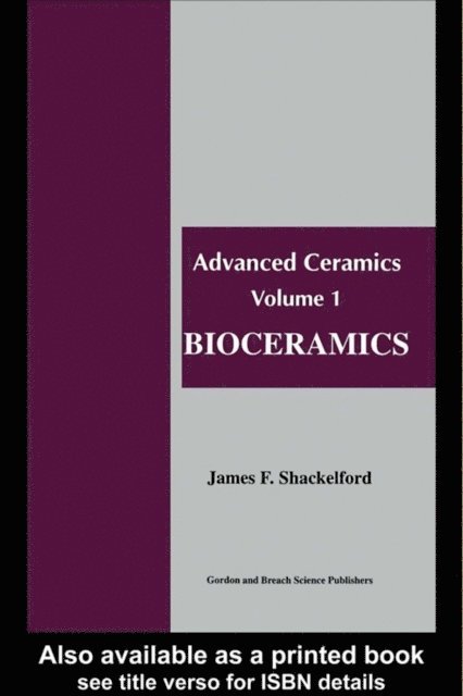 James F. Shackelford - Bioceramics, E-bok