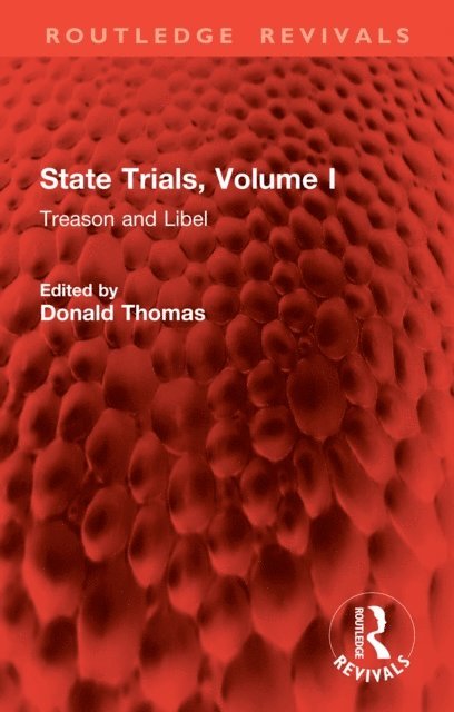 Donald Thomas - State Trials, Volume I, E-bok