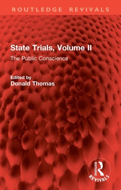 Donald Thomas - State Trials, Volume II, E-bok