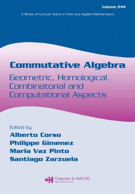 Santiago Zarzuela, Maria Vaz Pinto, Philippe Gimenez, Alberto Corso - Commutative Algebra, E-bok