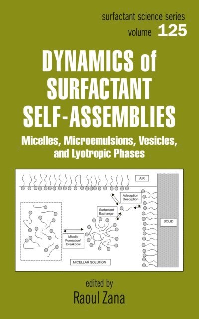 Raoul Zana - Dynamics of Surfactant Self-Assemblies, E-bok