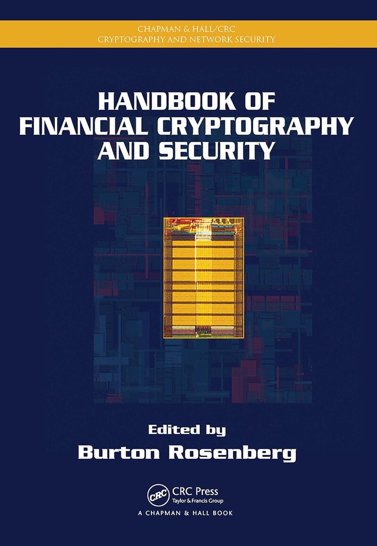 Burton Rosenberg - Handbook of Financial Cryptography and Security, E-bok