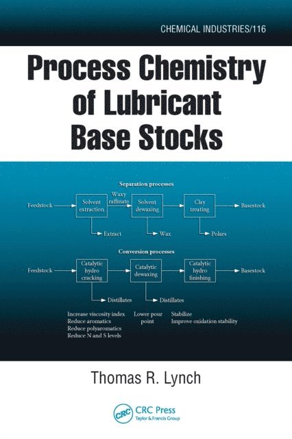 Thomas R. Lynch - Process Chemistry of Lubricant Base Stocks, E-bok