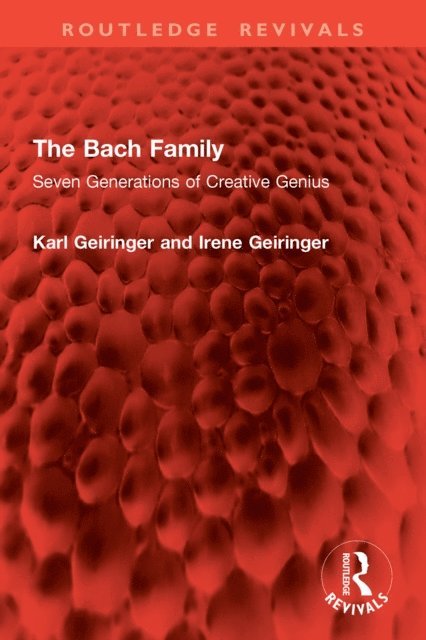 Irene Geiringer, Karl Geiringer - Bach Family, E-bok