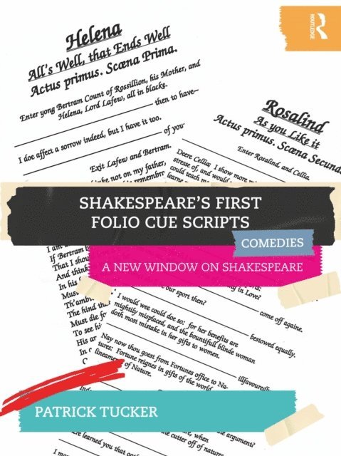 Patrick Tucker - Shakespeare's First Folio Cue Scripts - Comedies, E-bok