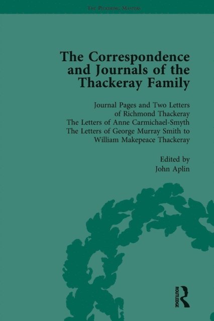 John Aplin - Correspondence and Journals of the Thackeray Family Vol 1, E-bok
