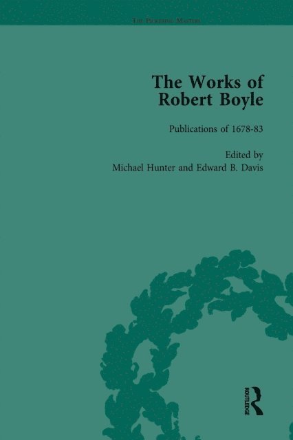 Edward B Davis, Michael Hunter - Works of Robert Boyle, Part II Vol 2, E-bok